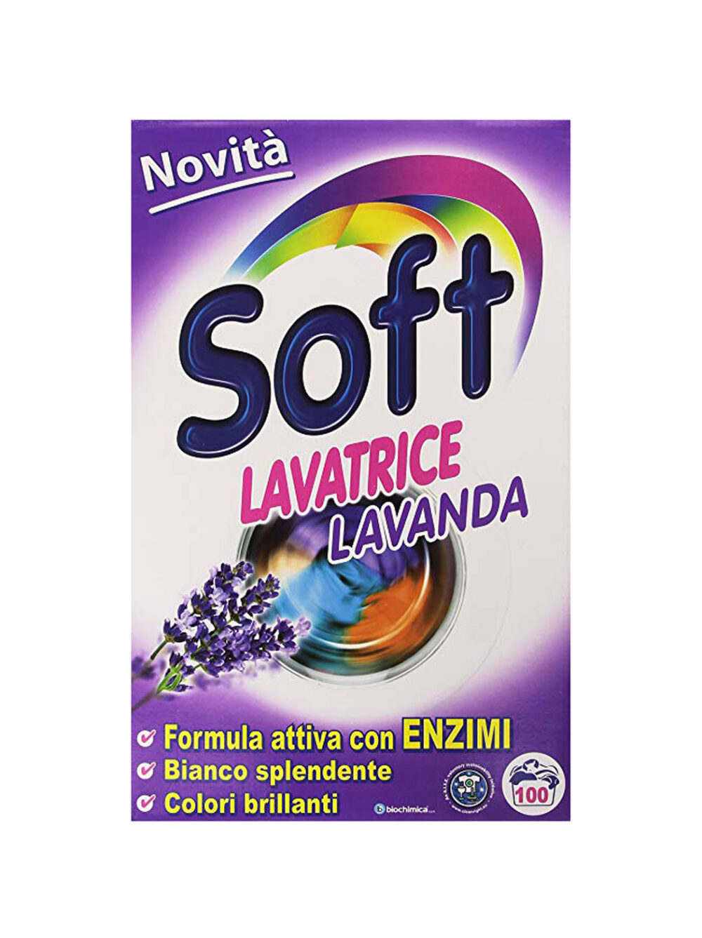 Soft Σκόνη Πλυντηρίου Λεβάντα 100Μεζούρες